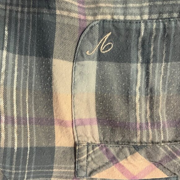 Victoria’s Secret Pajama Set Womens S Used 2 Piece Plaid Flannel Cotton Modal - Picture 5 of 16